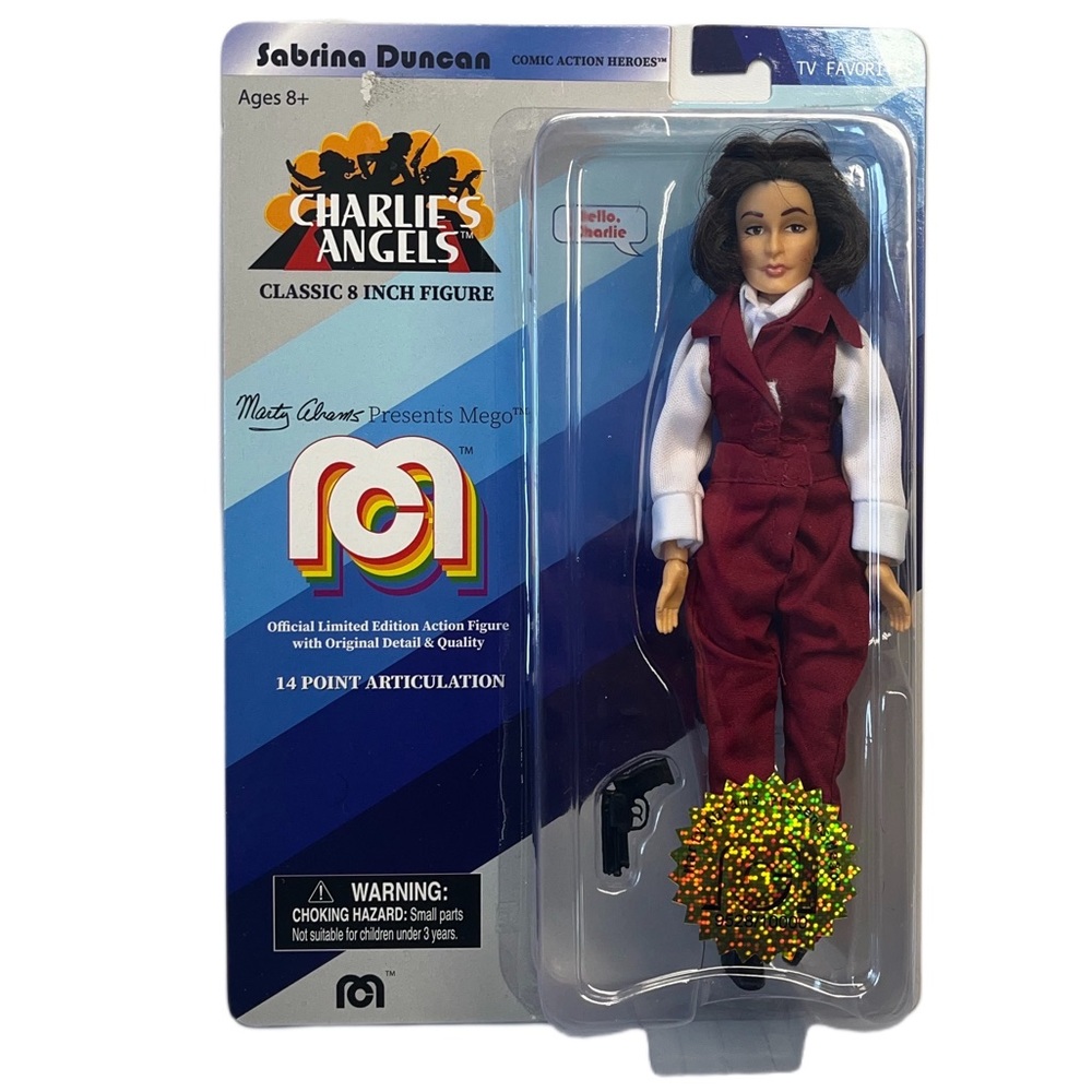 Charlie’s Angles Sabrina Duncan Mego NIB 8” action figure doll